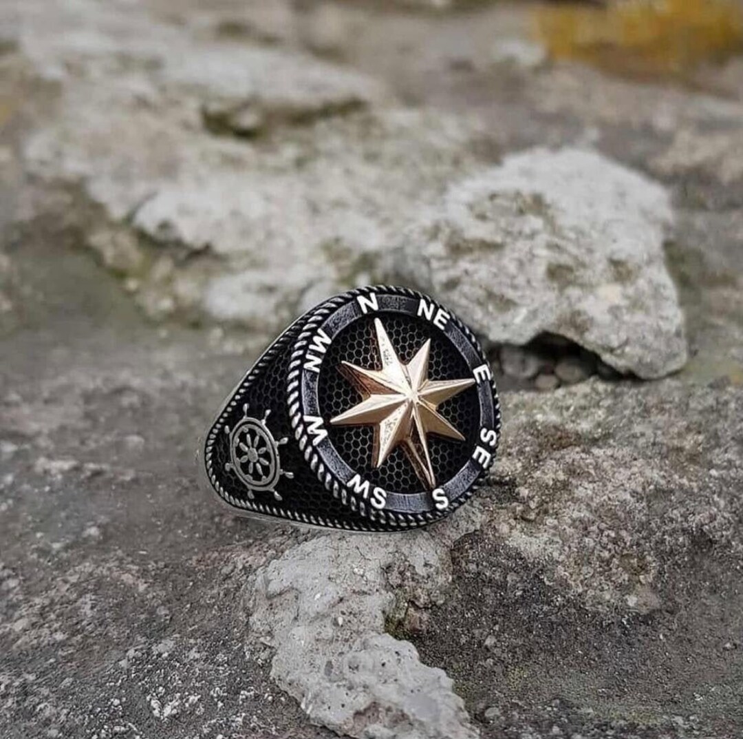 Black S925 Ring Men Real 925 Sterling Silver Ring ... – Grandado Black S925 Ring Men Real 925 Sterling Silver Ring ... – Grandado