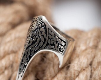 トルコ オスマン サムリング ソリッド 925 スターリングシルバー