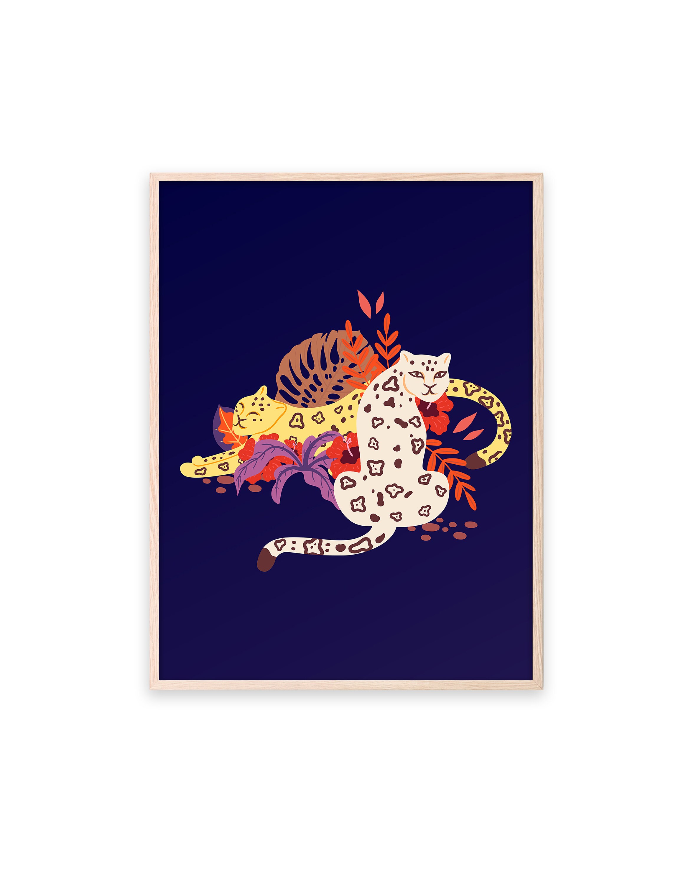 3er Set Gepard Kunst Kinderzimmer Dekor Kinderzimmer Dekor | Etsy