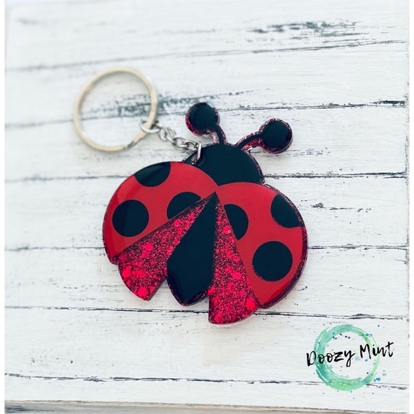 Miraculous Ladybug Keychain Etsy