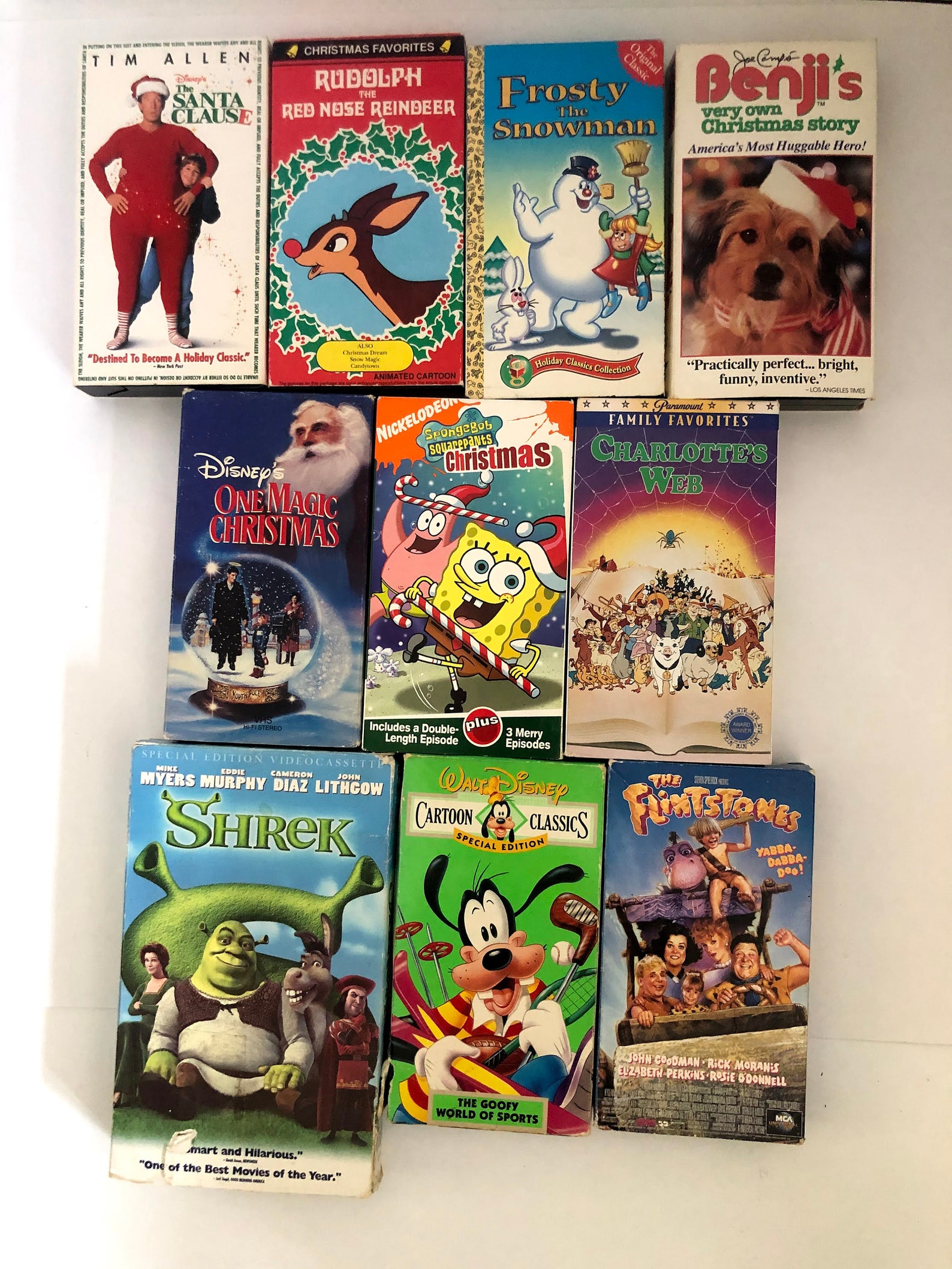 Vintage Vhs Tapes Disney Dr Seuss Christmas Classics Etsy - Bank2home.com