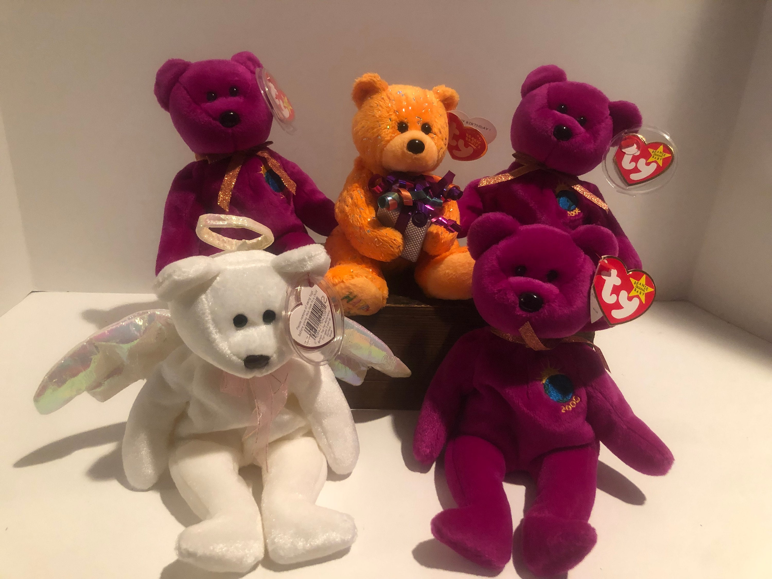 TY Beanie Baby Bear Your Choice Millennium 4th Edition