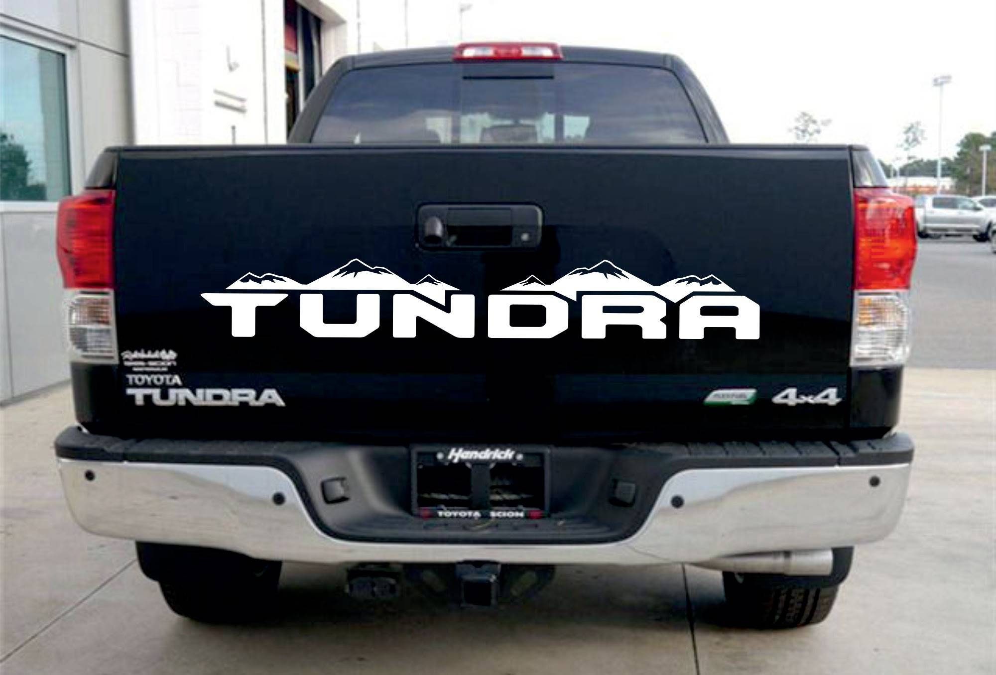 TOYOTA TUNDRA 1pcs tailgate vinyl decal sticker logo high Etsy