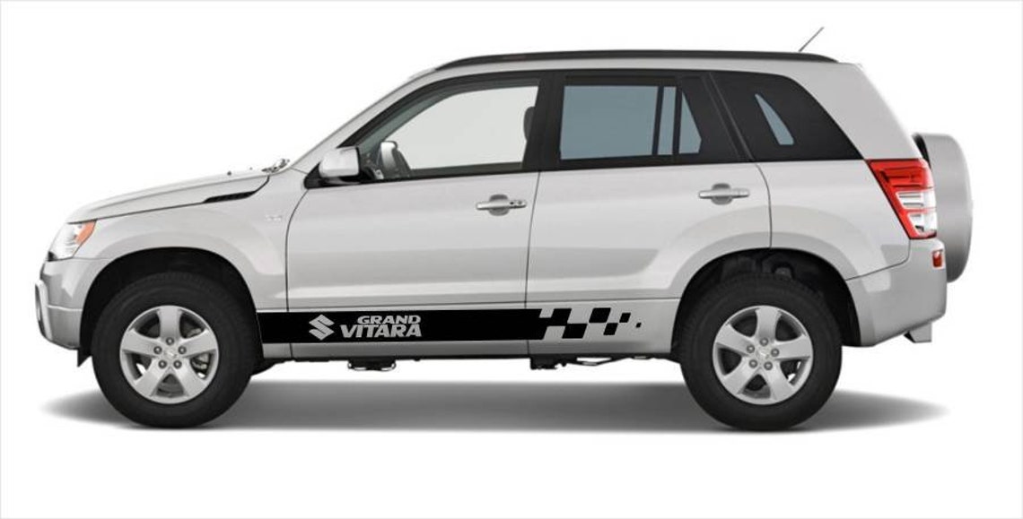 SUZUKI GRAND VITARA 2pcs stripes vinyl decals stickers logo Etsy