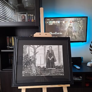 Bloodbeuteln - Die Puppe / A3 Original Tusche und Bleistift Zeichnung (Fan Art)