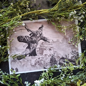 Sekiro Shadows Die Twice: Ashina / Stampa A4 Carta a grana media 220 g/m2 100 libbre (fan art)