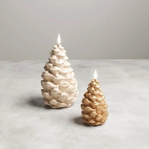 Handmade Pine Cones Candle Silicone Molds SET DIY Candle Making Resin Soap Mold Christmas Gifts Craft Supplies Home Decor epoxy resin mold