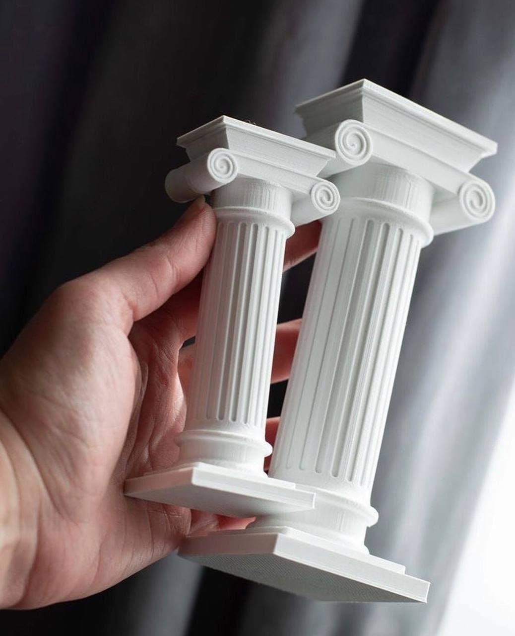 LEAMER Silicone Mould Greek Roman Mythology Goddess Aphrodite Roman Column Greek Marble Pillar 3D Candle Molds Nordic Style Mould for Handmade Decorating Soap Making Supplies 