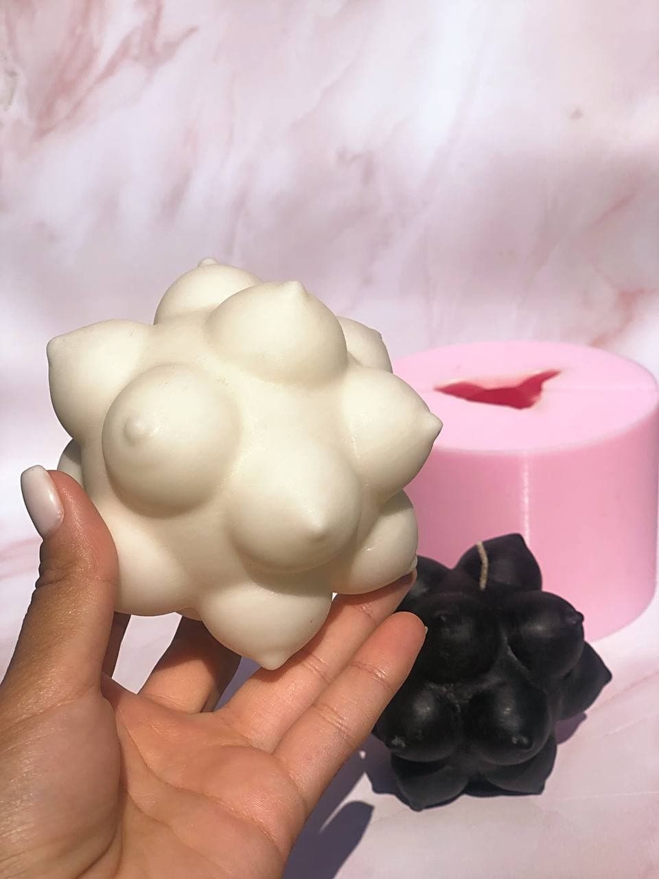 Bubble Breast Kerzenform, 10cm (3,9") Brüste Kerzenform
