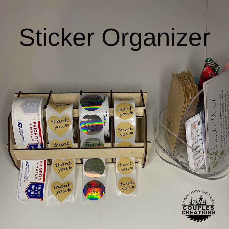 Sticker Display Box - Etsy