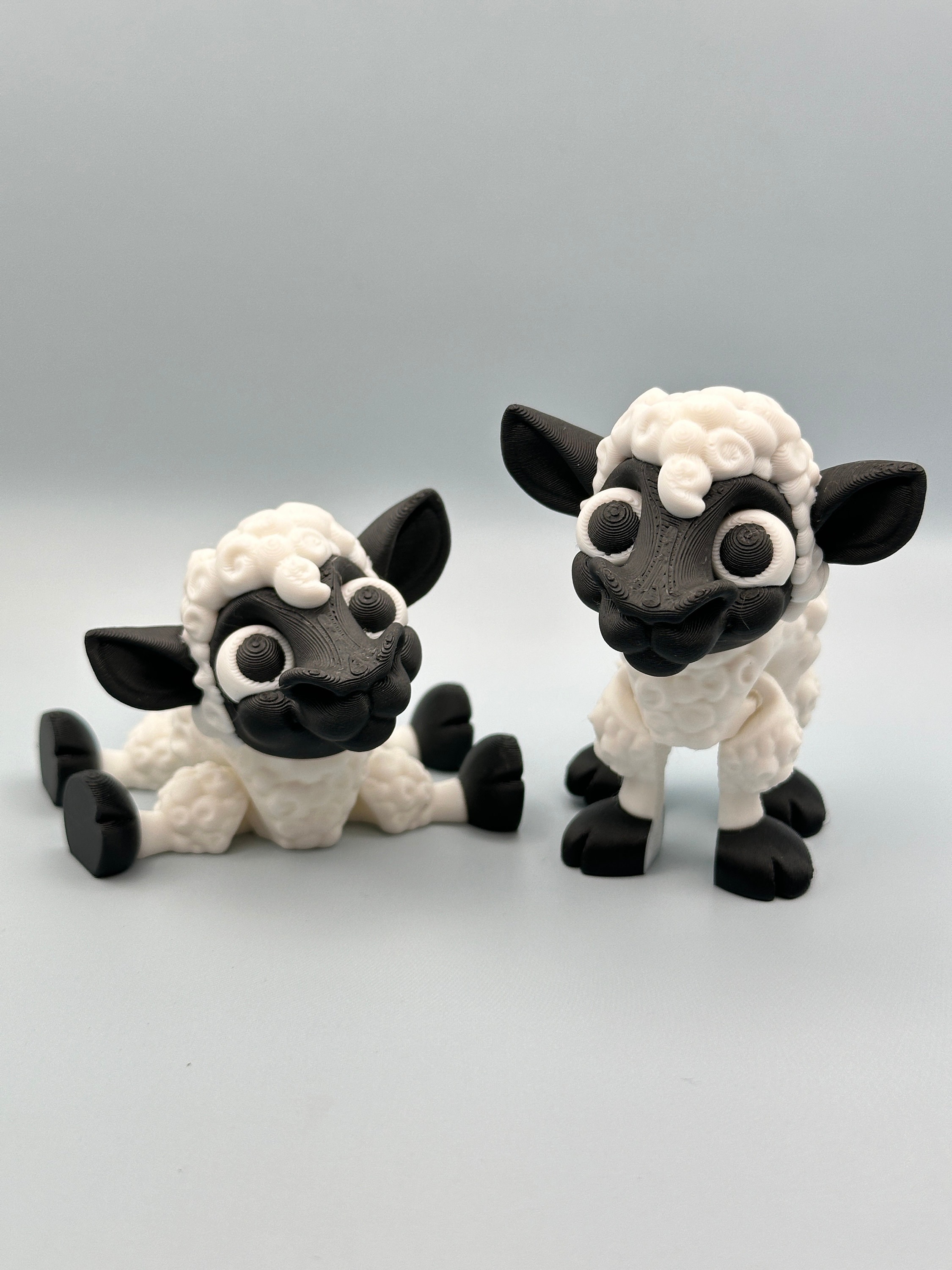 Schaap, 3D-geprint schaap, babyschaap, veelkleurige schapen - Etsy België, image size:2250x3000