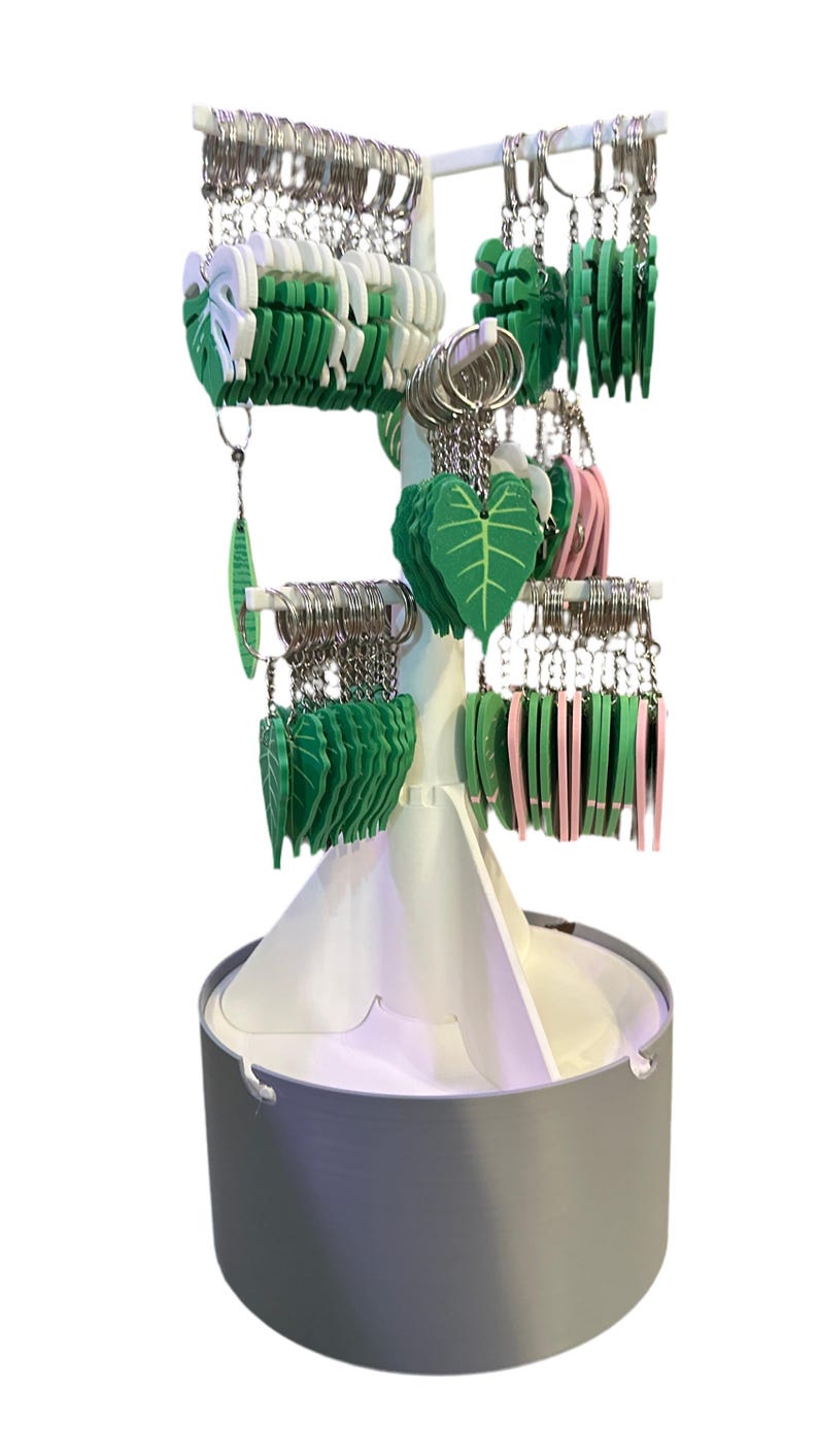 Collapsible Keychain Display, 3D Printed Event Organizer - Etsy