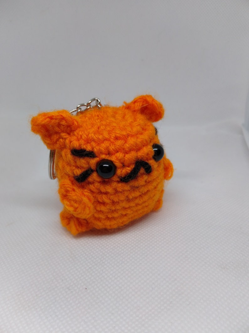Kitten Keychain Crochet Homemade Cat Keychain Handmade
