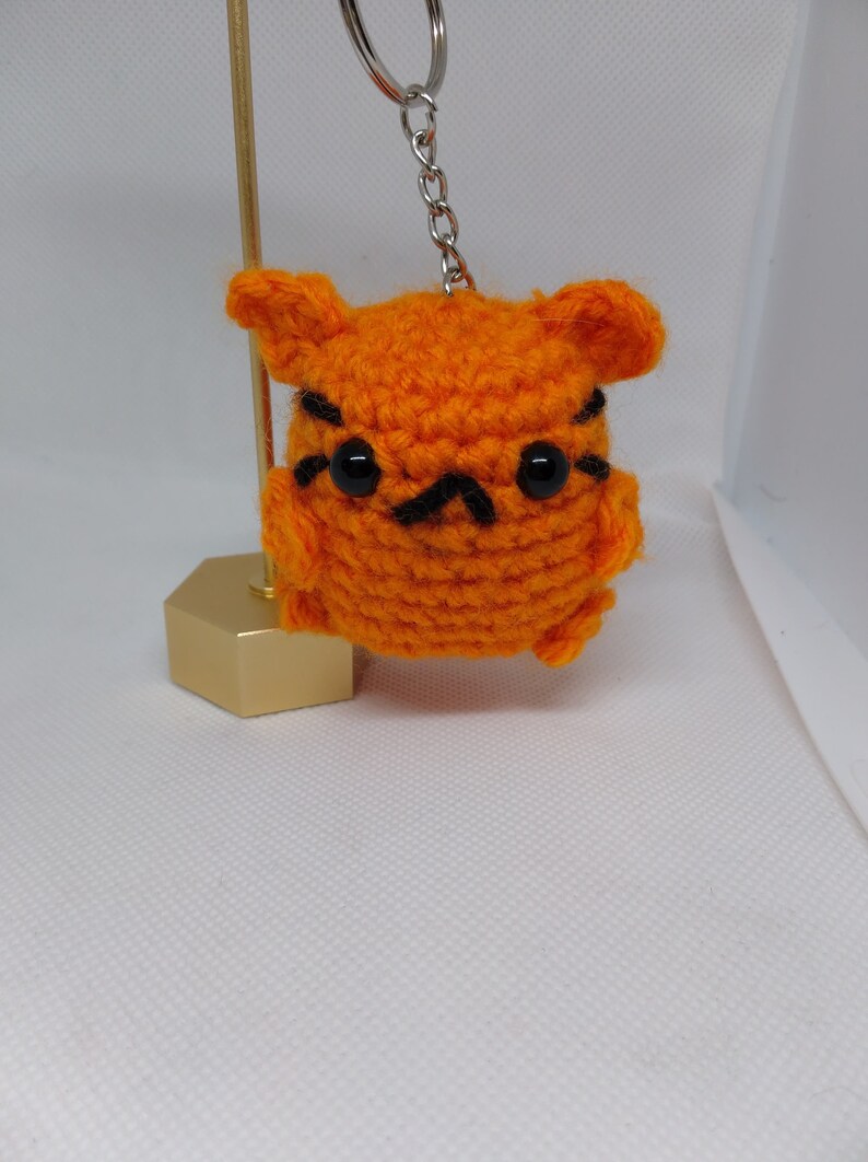 Kitten Keychain Crochet Homemade Cat Keychain Handmade
