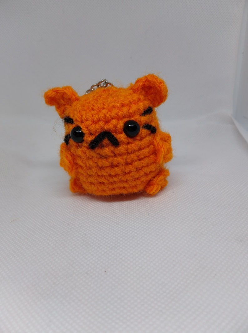 Kitten Keychain Crochet Homemade Cat Keychain Handmade