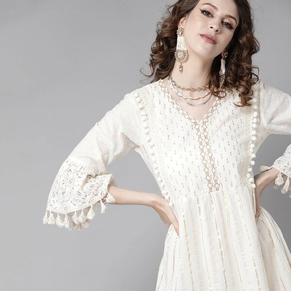 White Tunic Dress Etsy