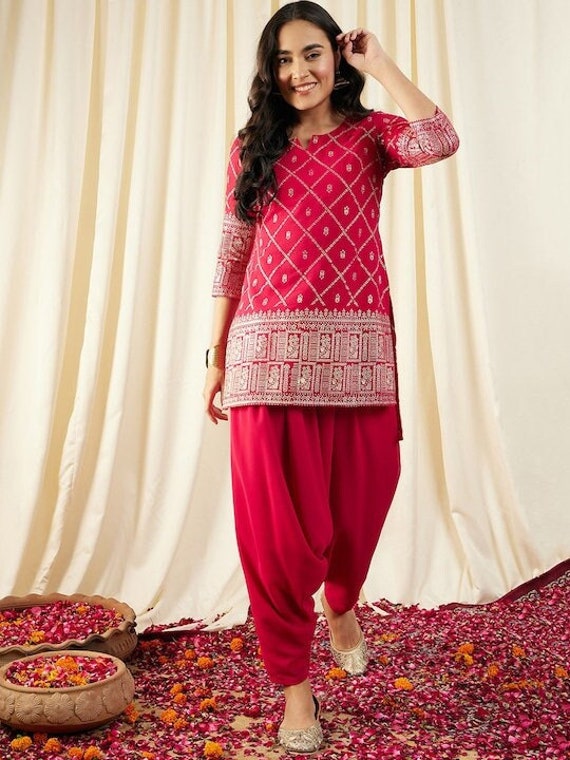 Buy Teal Green Ethnic Wear Sets for Girls by R K MANIYAR Online | Ajio.com
