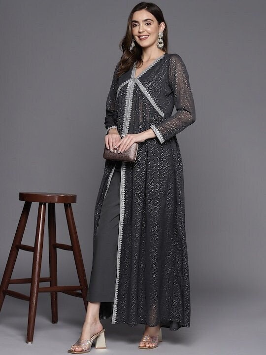 Primrose Front Slit Long Dress - Comfy Kaya