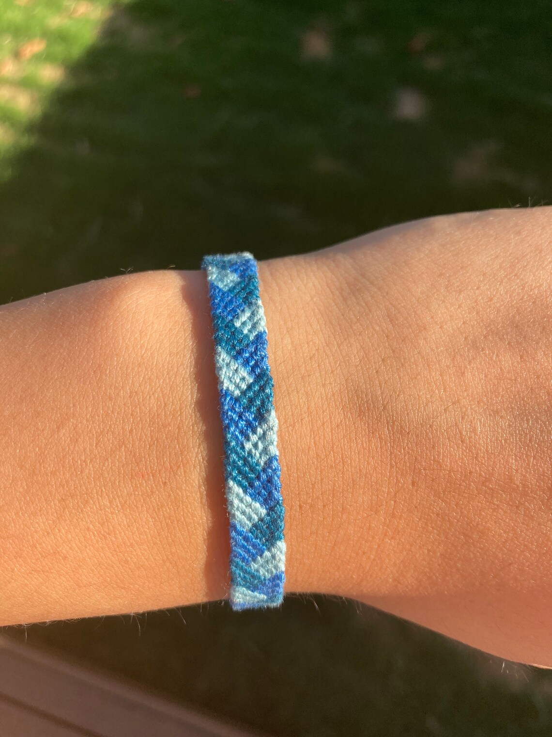 Braided Stitch Friendship Bracelet Custom Made Etsy