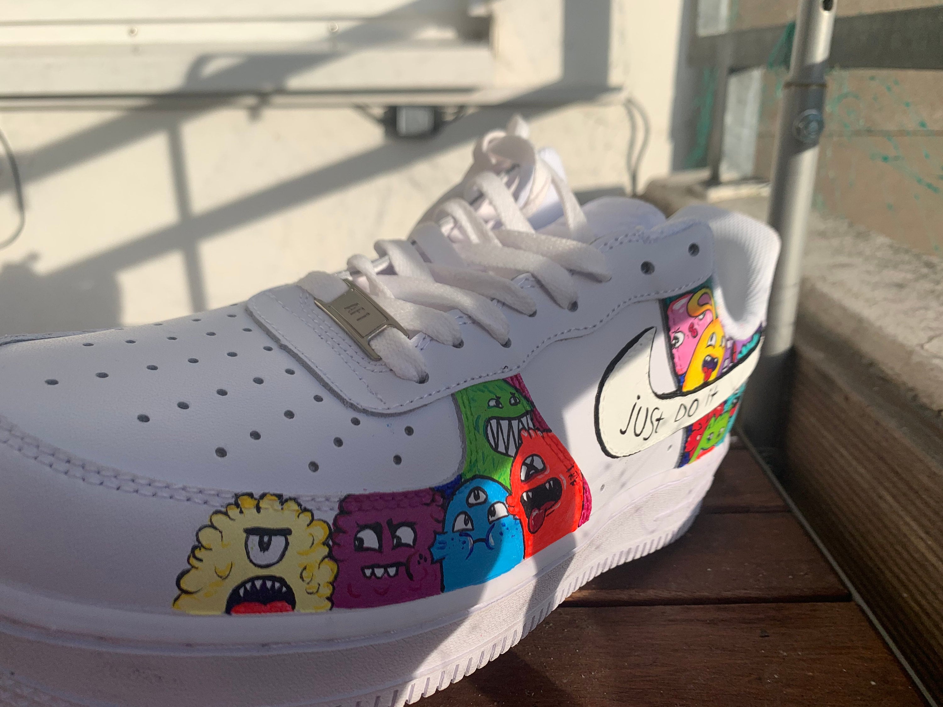 custom painted air force 1