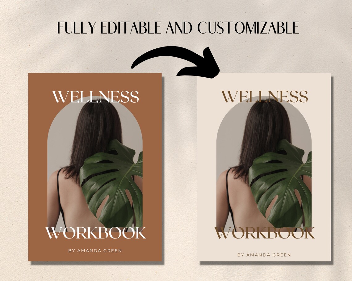 Wellness Ebook Canva Ebook Template Printable Customizable Etsy UK