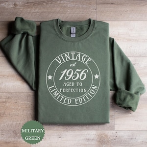 70th Birthday Sweatshirt, 70th Birthday Gift Woman, 70th birthday Gift For Men, 1956 Birthday, 70th Party, Funny 70th Birthday Sweater