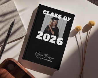 Personalized Graduation Gifts For Her | Custom Graduation Journal | Class of 2026 Gift for Daughter | Senior Gift | College Graduate Gift