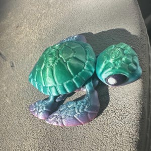 Turtle Sea Tortoise - 3D Printed Articulated Turtle - Sensory Stress ...