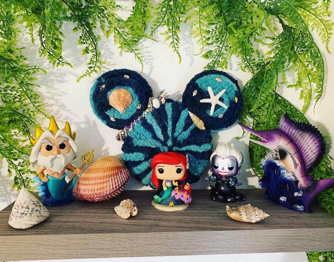Little Mermaid Inspired Wall Decor - Etsy