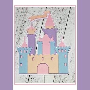 Castle Cake Topper for Fairytale Birthdays, Weddings or any other special occasion