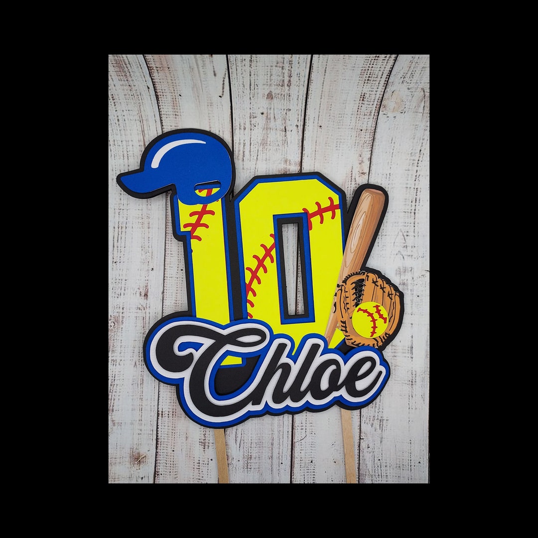 20 Pcs Softball Party Bags With Handles - Sports Themed Gift Bags For Party Favors