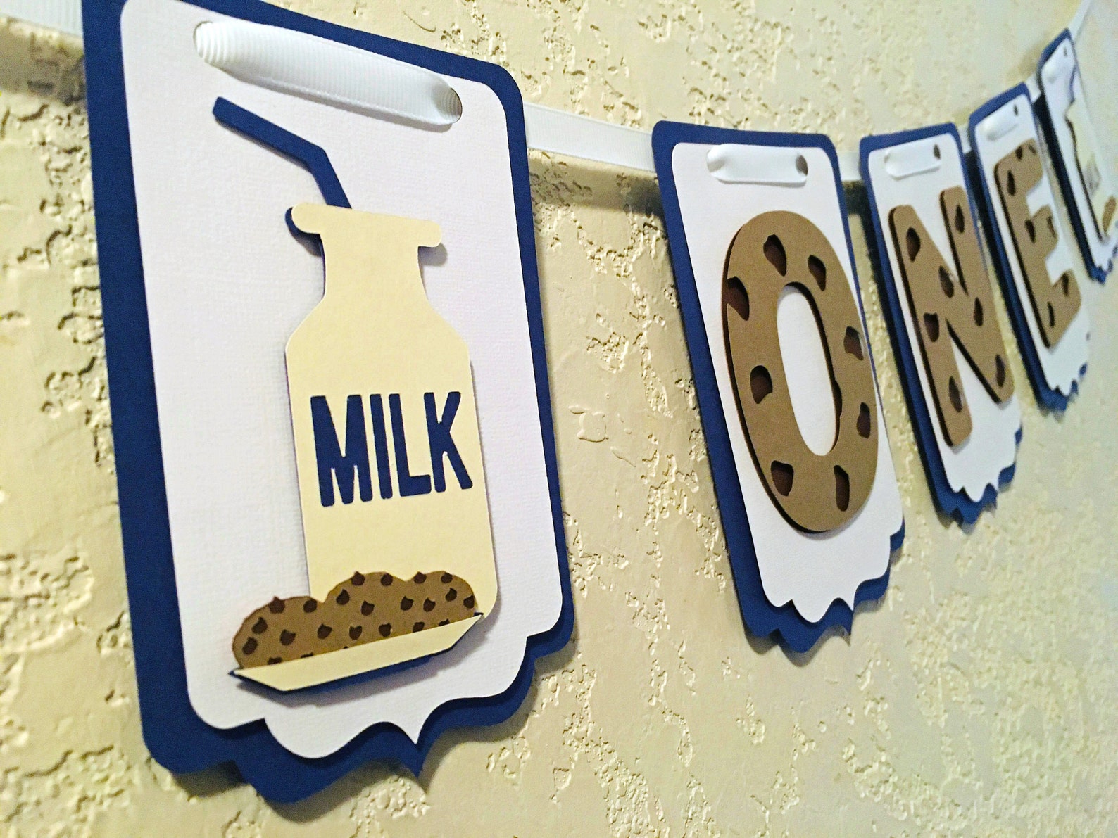 Milk and cookie party milk birthday banner cookies and milk Etsy