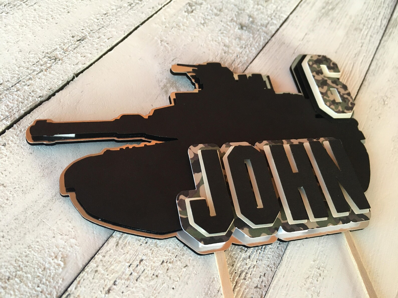 Army Tank Cake Topper Military Birthday Marine Camo Cake Etsy