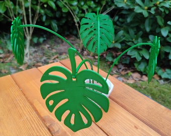 Monstera cup coaster glass coaster decoration