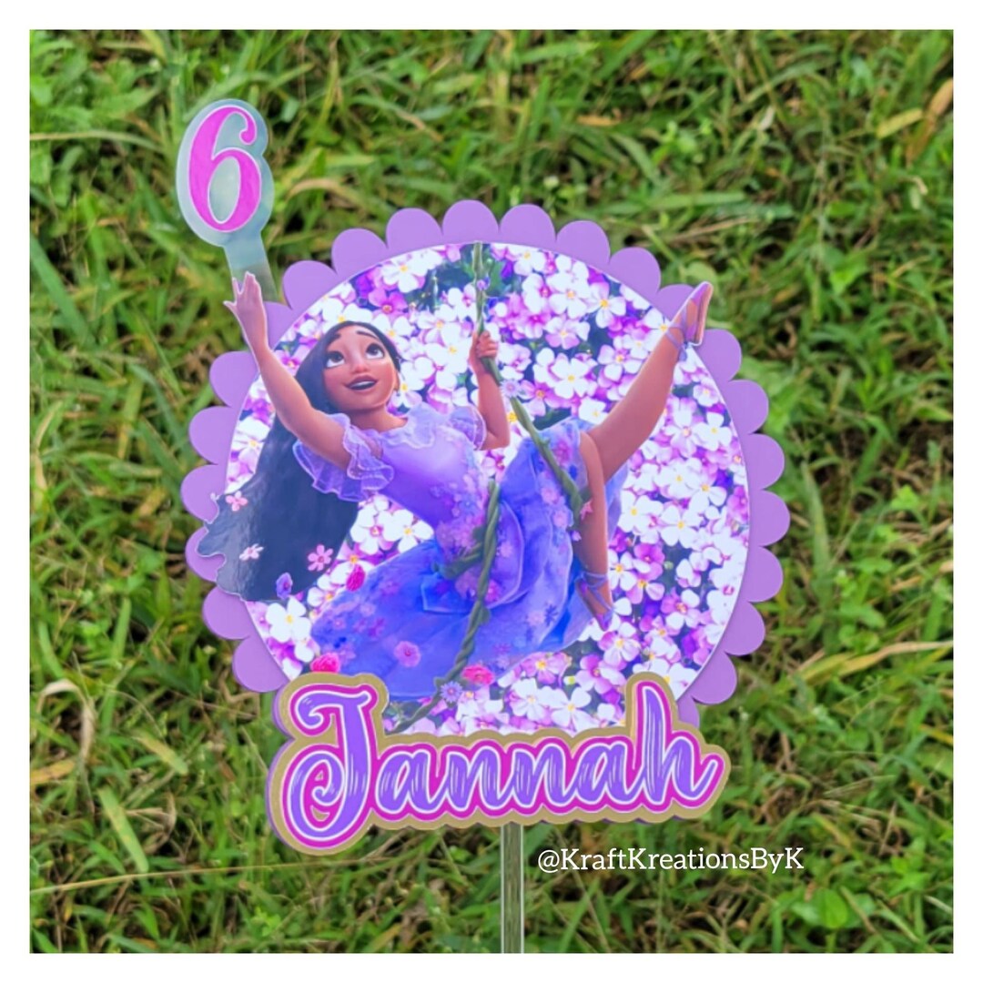 Isabela Encanto Birthday Cake Topper or Centerpiece Isabela Etsy UK