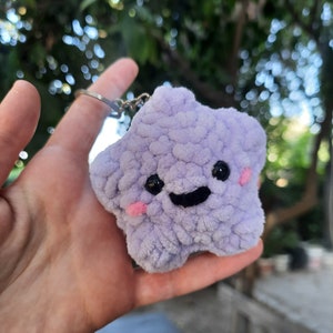 Gray Purple Star Plush Jacket Set-Up