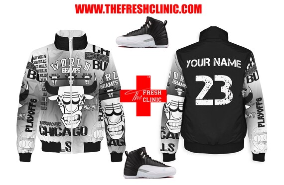 Jordan 12 Playoffs MATCH Windbreaker 
