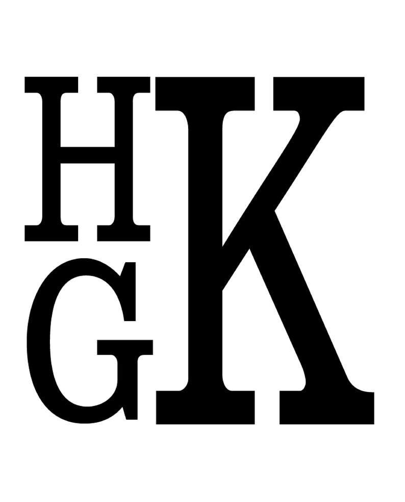 Boys Stacked Monogram Svg / Eps / Dxf / Jpg Files Files for Cricut