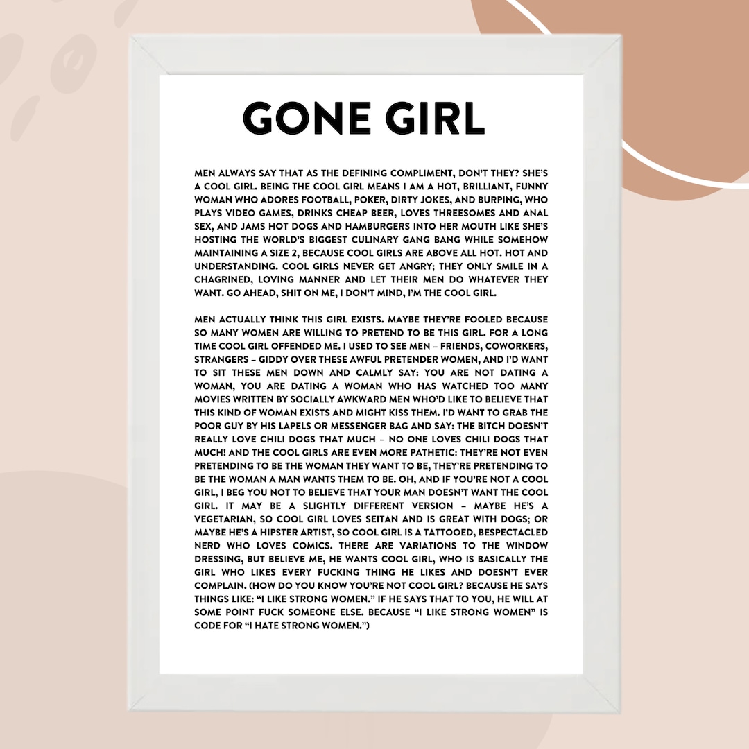 essay on gone girl