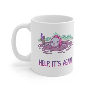 Hjälp, det är igen - Kritisk roll-fanmugg