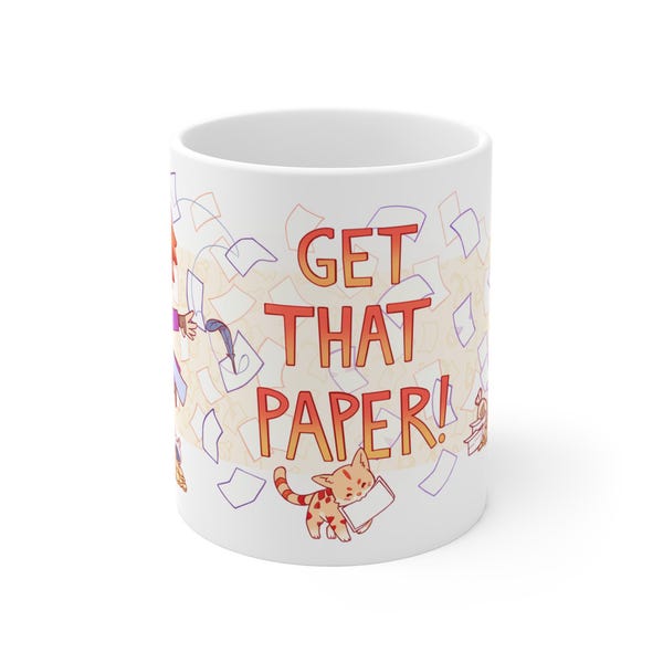 Get That Paper! - Critical Role Fan Mug