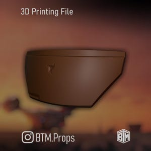 The Mandalorian - Kidney / Posterior Plate Armor 3D Print STL Files (Din Djarin / Death Watch / Axe Woves)