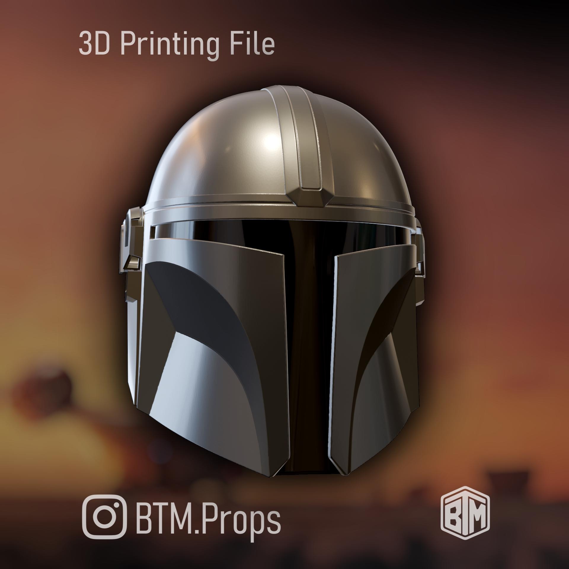 The Mandalorian - Din Djarin / Covert Grunt / Judge Helmet 3D
