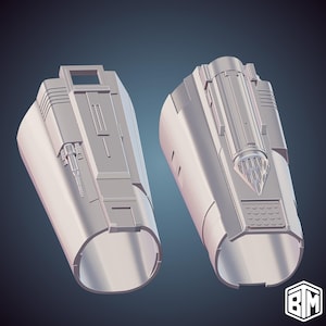 マンダロリアン - ベスカー・ヴァンブレイス / ガントレットアーマー 3D プリント STL ファイル (Din Djarin)