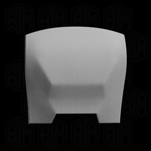 The Mandalorian - Din Djarin Back Plate Armor 3D Print STL Files (Digital Download) image 4
