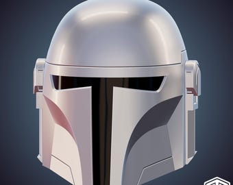 The Officer - Custom Modular Helmet 3D Print STL Files Inspired by The Mandalorian (Digital Download)