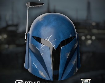 The Mandalorian - Koska Reeves / Season 3 Female Grunt Helmet 3D Print STL Files (Digital Download)