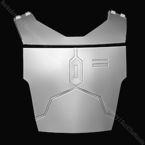 The Mandalorian - Shriek Hawk Covert Chest Armor 3D Print STL Files