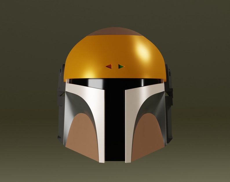 The Pilot Custom Mandalorian Inspired 3D Printable Helmet | Etsy