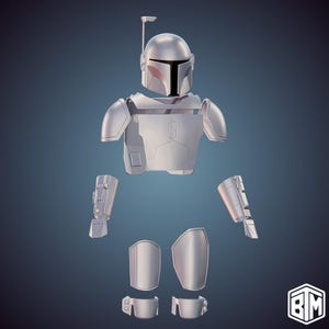 The Mandalorian - Shriek Hawk Delta Armor 3D Print STL Files (Digital Download)